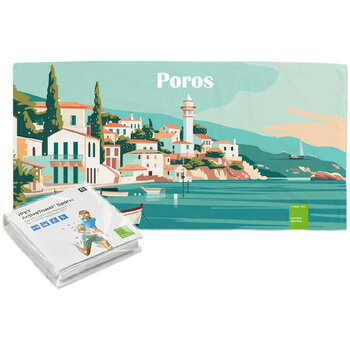 rPET ActiveTowel® Sports 80x40 cm im Polybeutel mit Klappkarte, All-Inklusive-Paket