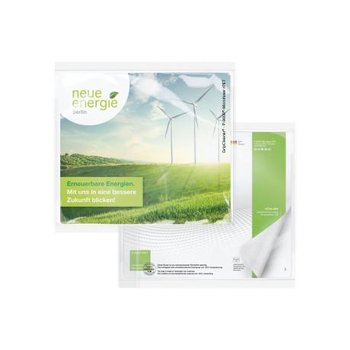 rPET GripCleaner® 4in1 Mousepad 23x20 cm, All-Inklusive-Paket 
